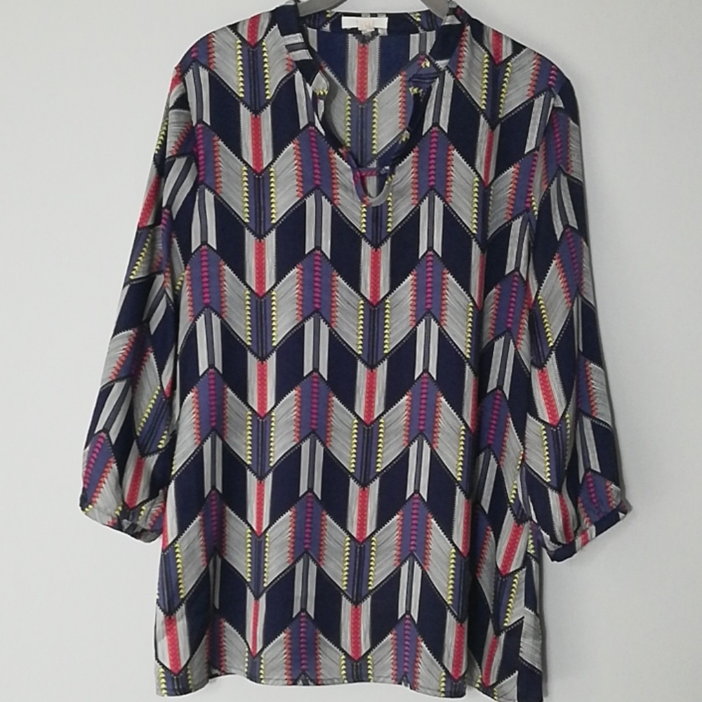 Tulle Multicolored Blouse